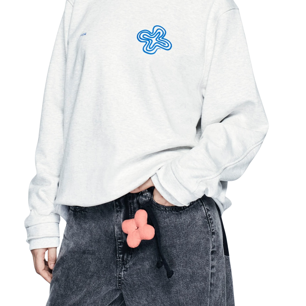 Handmade Upcycled Denim Key Chain