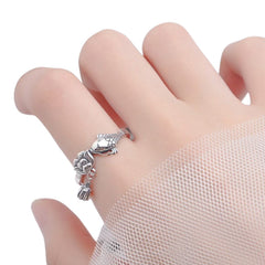 Koi Fish Ring for Women Handcrafted 925 Sterling Silver