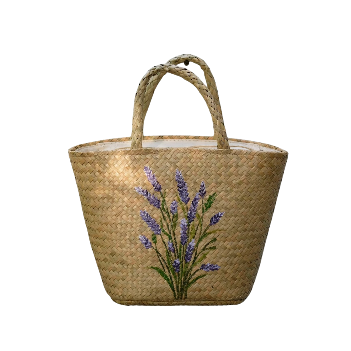 LILA Oval Sedge Basket 2