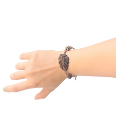 Lucky Turtle Leaf Coconut Bracelet