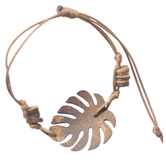 Lucky Turtle Leaf Coconut Bracelet