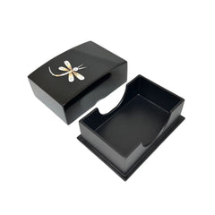 Lacquer Business Card Holder ith Lid