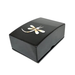 Lacquer Business Card Holder ith Lid