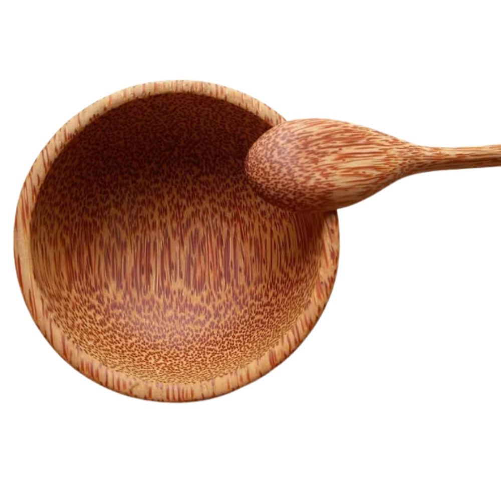 Large Coconut Wood Bowl