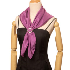 Large square scarf Mulberry Silk Handcrafted