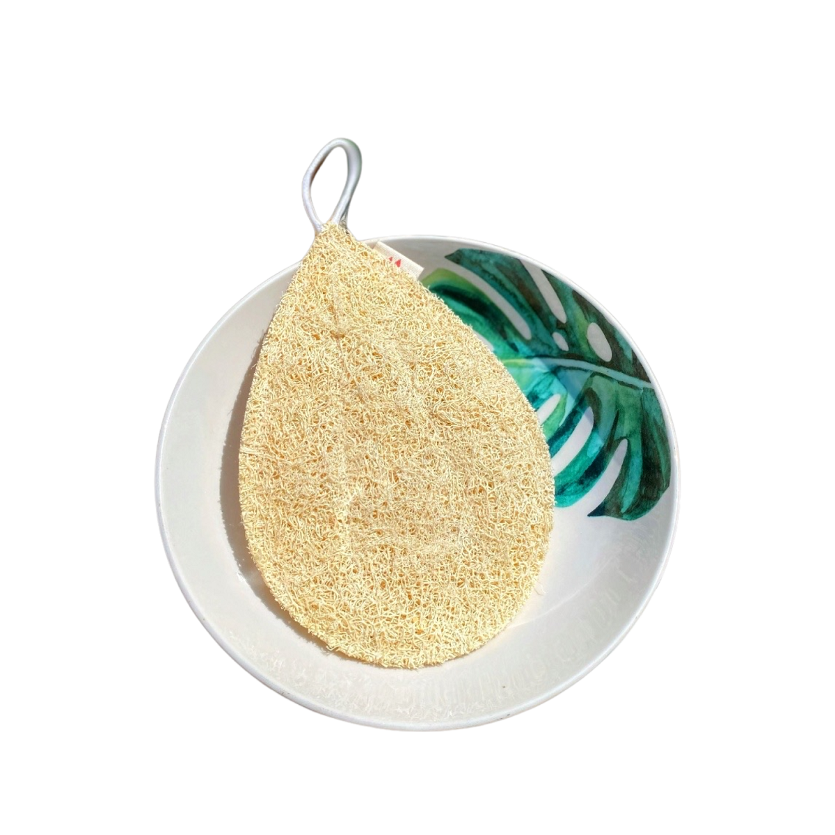 Large Loofah Teardrop Dishwashing Sponge