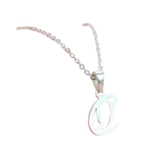 Letter Necklace Handcrafted 925 Sterling Silver 1