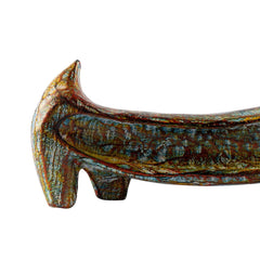 Long-Bodied Wooden Goat