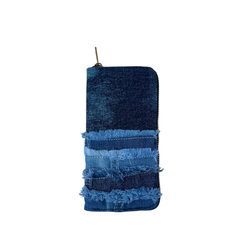 Handmade Upcycled Denim Long Wallet 2