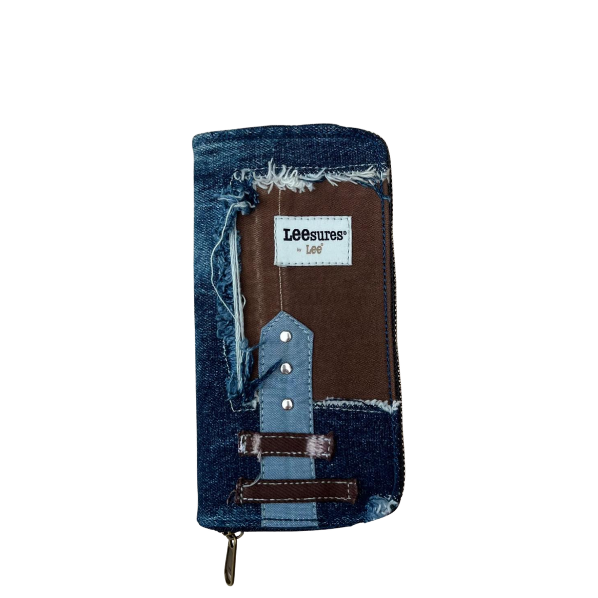 Handmade Upcycled Denim Long Wallet 1