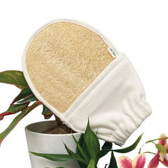 Loofah Bath Gloves