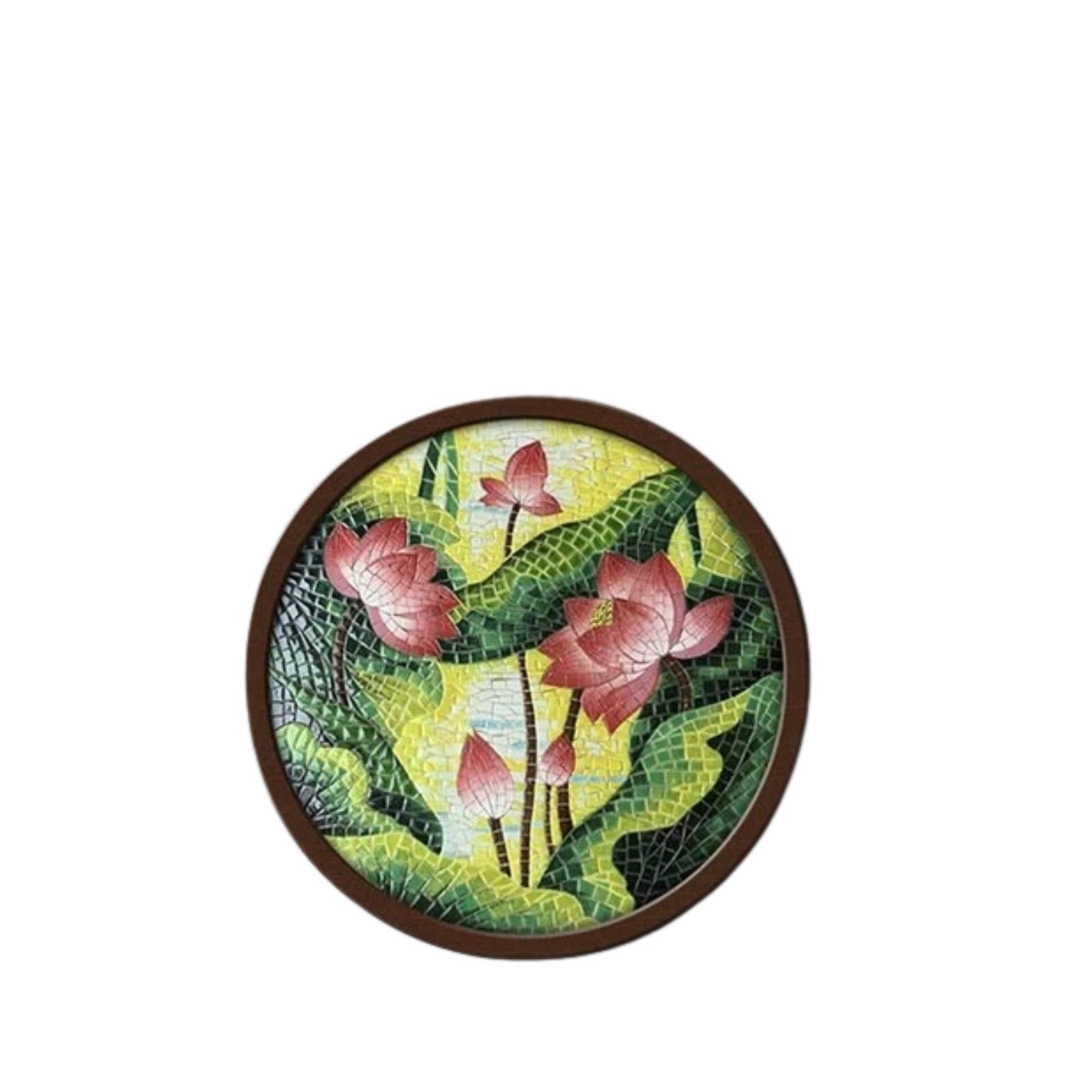 Lotus Flower Ceramic Wall Art