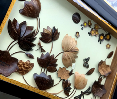 Lotus Glass Box Painting 40x 60 Cm