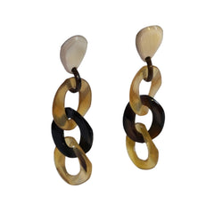 Luxurious Handcrafted Buffalo Horn Earring 1