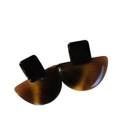 Luxurious Handcrafted Buffalo Horn Earring 1