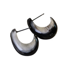 Luxurious Handcrafted Buffalo Horn Earring