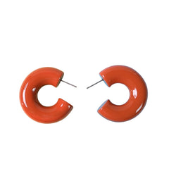 Luxurious Handcrafted Lacquer Buffalo Horn Earring 1