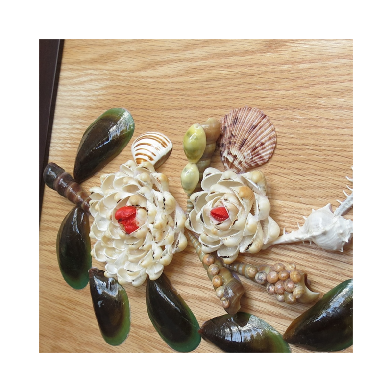Luxury Seashell Flower Painting 1