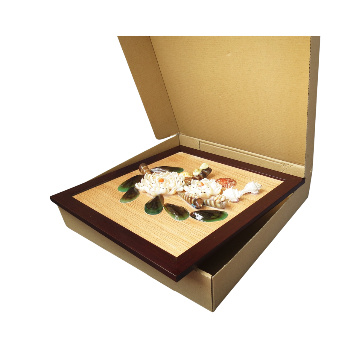 Luxury Seashell Flower Painting 1