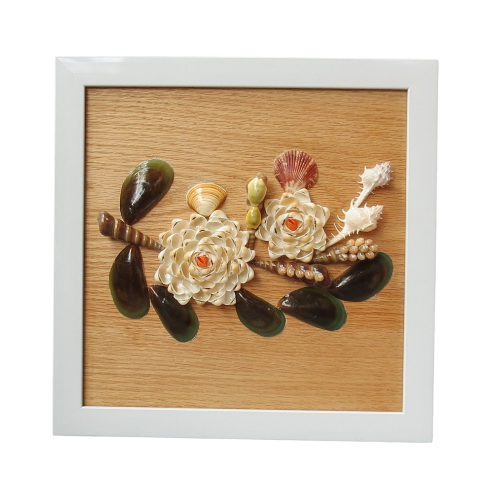 Luxury Seashell Flower Painting