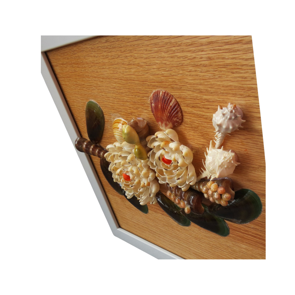 Luxury Seashell Flower Painting