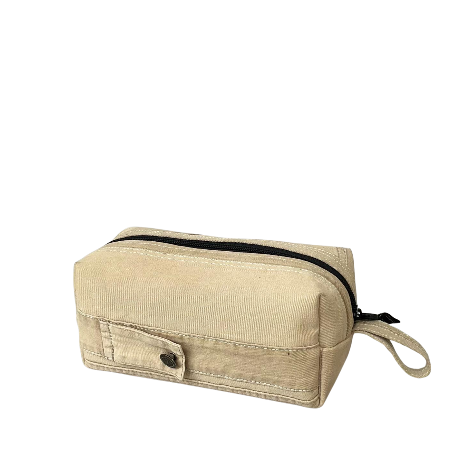 Handmade Upcycled Denim Makeup Bag