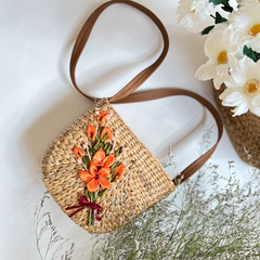 Medium Water Hyacinth Bag 1