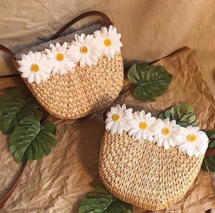 Medium Water Hyacinth Bag 1