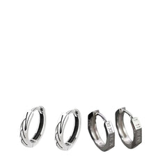 Men's And Women's Earrings Handcrafted 925 Sterling Silver
