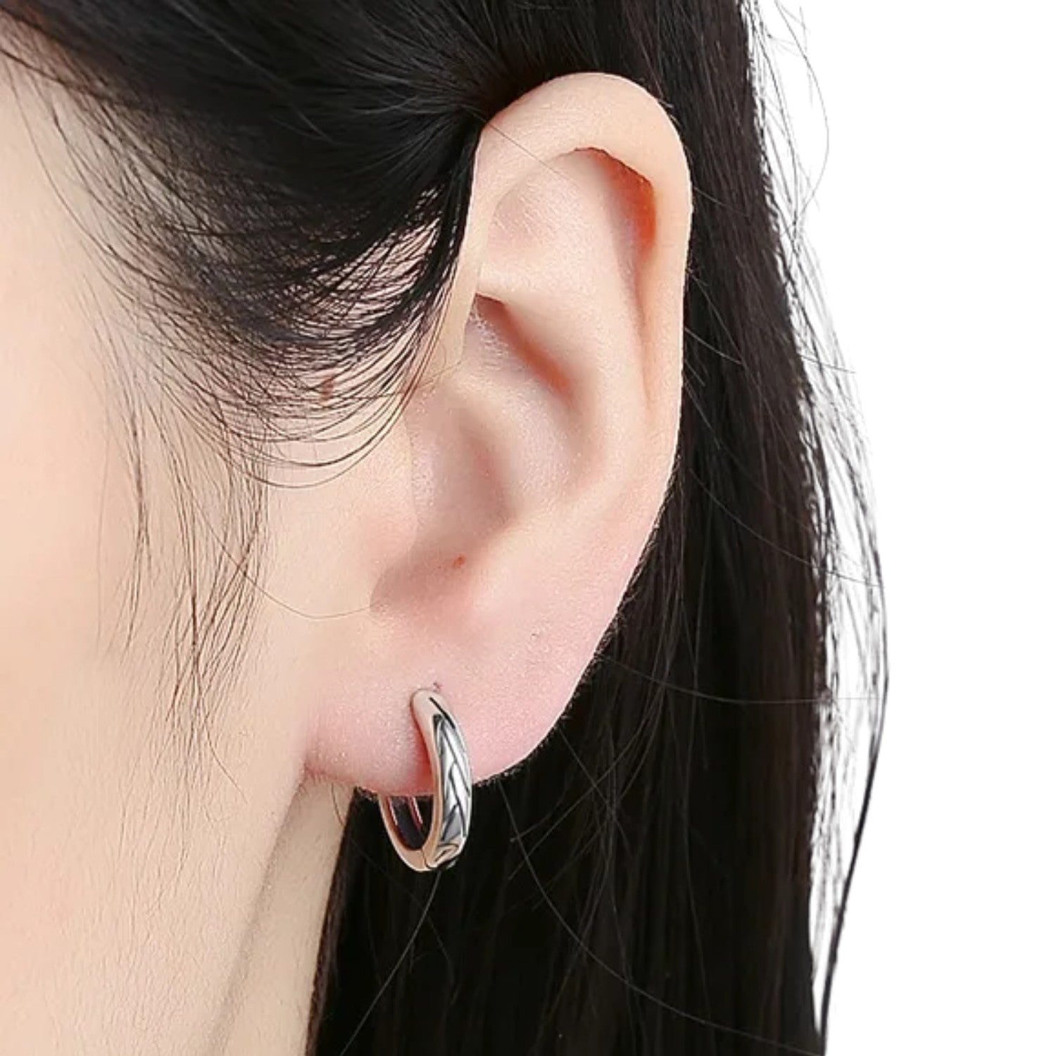 Men's And Women's Earrings Handcrafted 925 Sterling Silver
