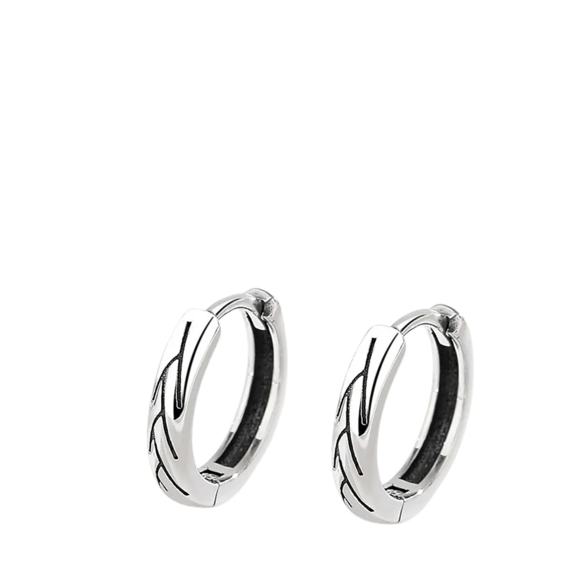 Men's And Women's Earrings Handcrafted 925 Sterling Silver