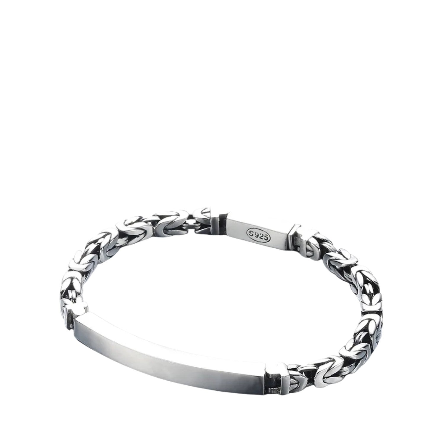 Men's Bracelet Handcrafted 925 Sterling Silver