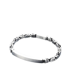Men's Bracelet Handcrafted 925 Sterling Silver