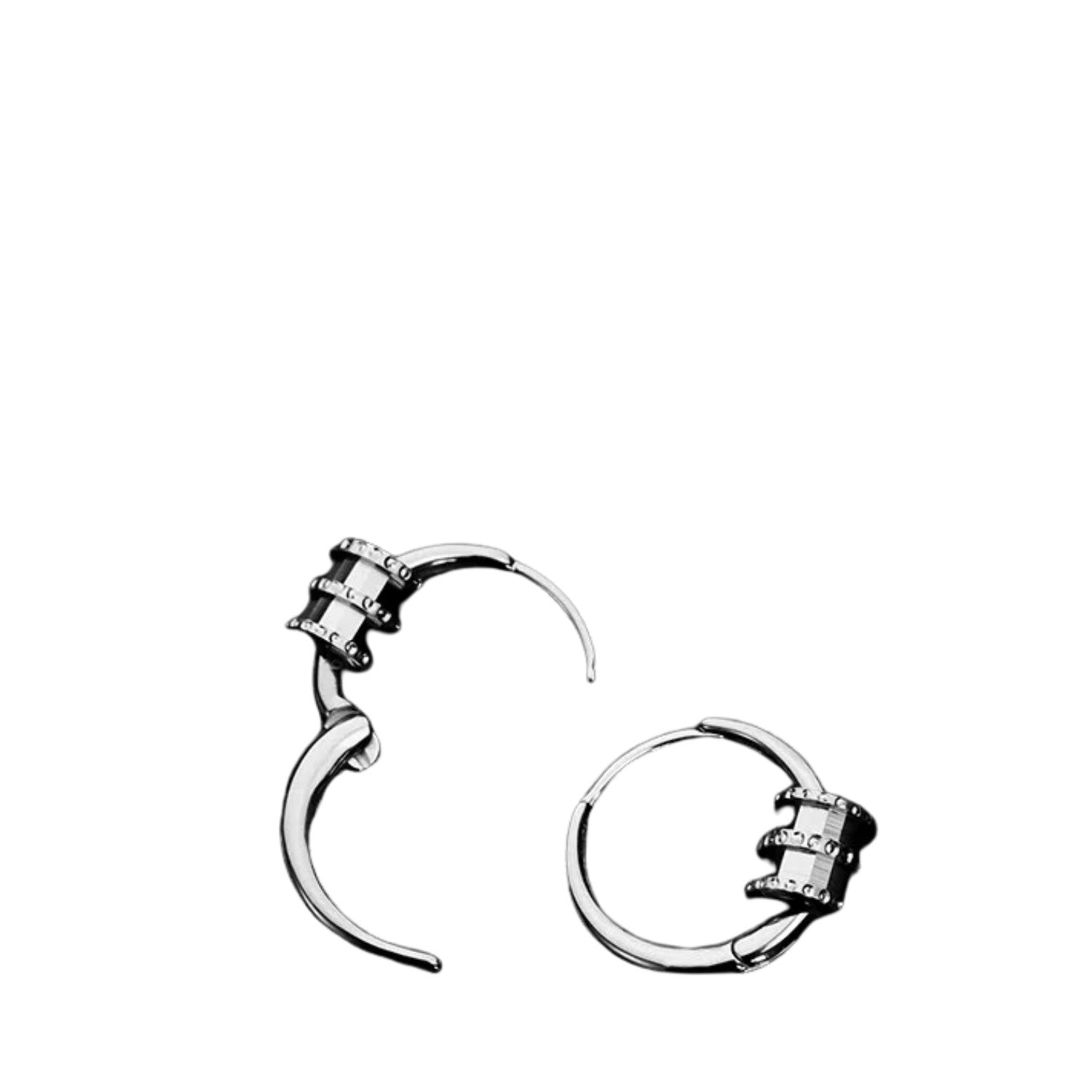 Men's Earrings Handcrafted 925 Sterling Silver