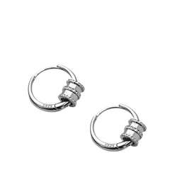 Men's Earrings Handcrafted 925 Sterling Silver