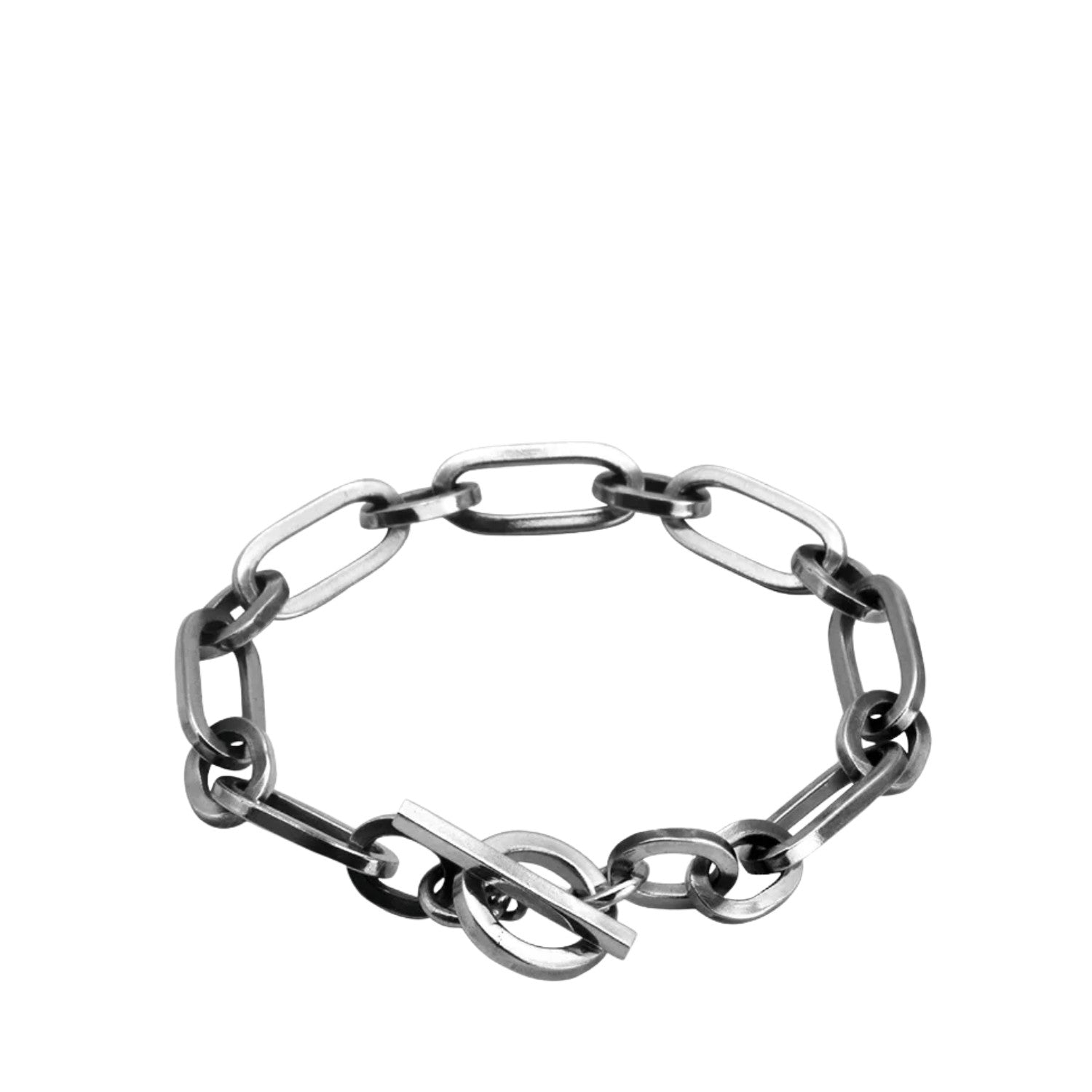 Men's Hip Hop Bracelet Handcrafted 925 Sterling Silver