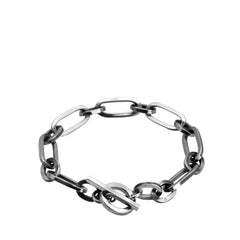 Men's Hip Hop Bracelet Handcrafted 925 Sterling Silver