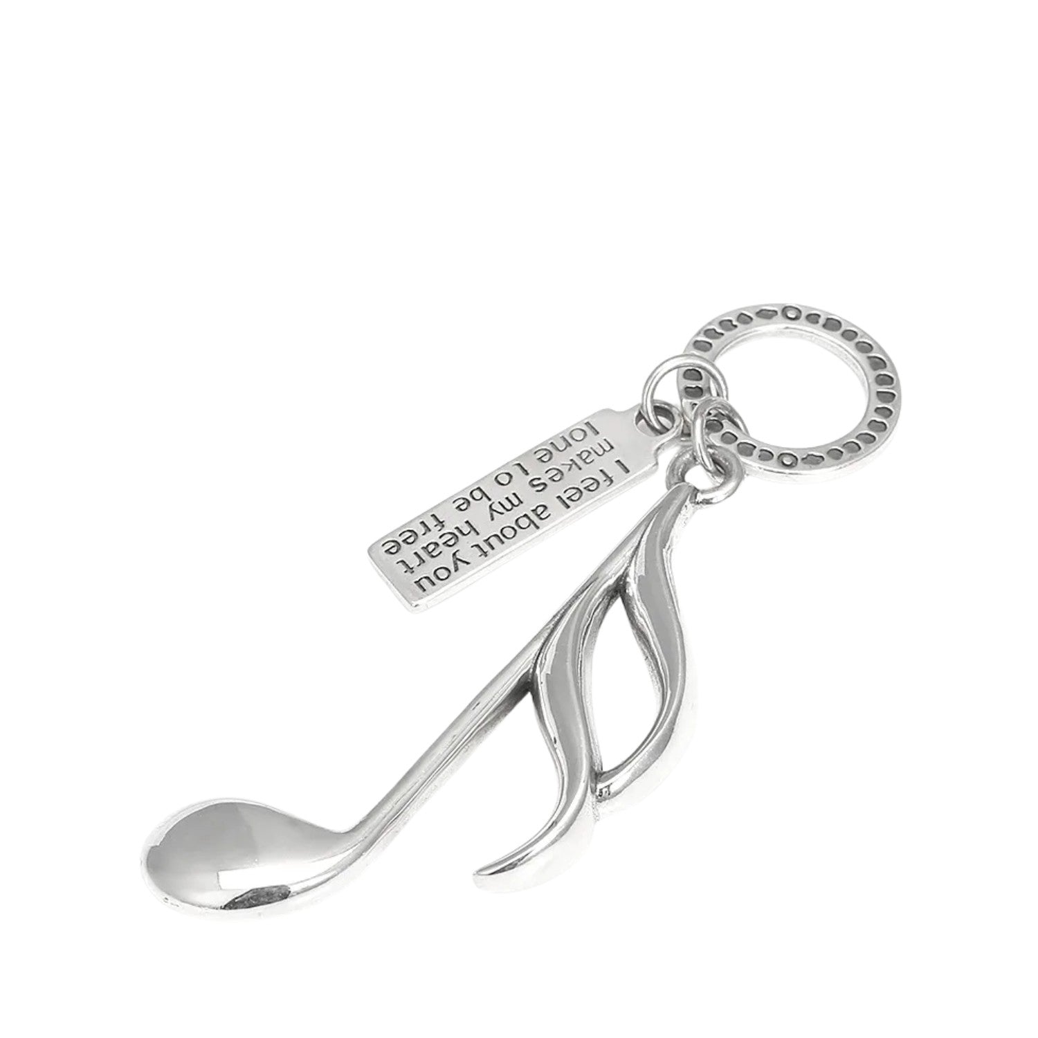 Men's Musical Note Pendant Handcrafted 925 Sterling Silver
