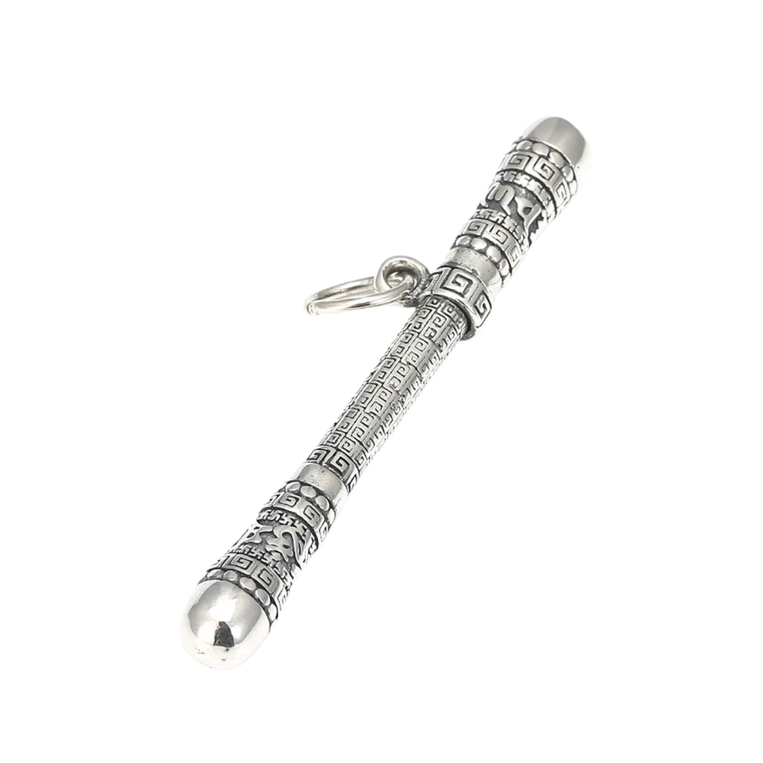 Men's Pendant In The Shape Of A Dagger Handcrafted 925 Sterling Silver