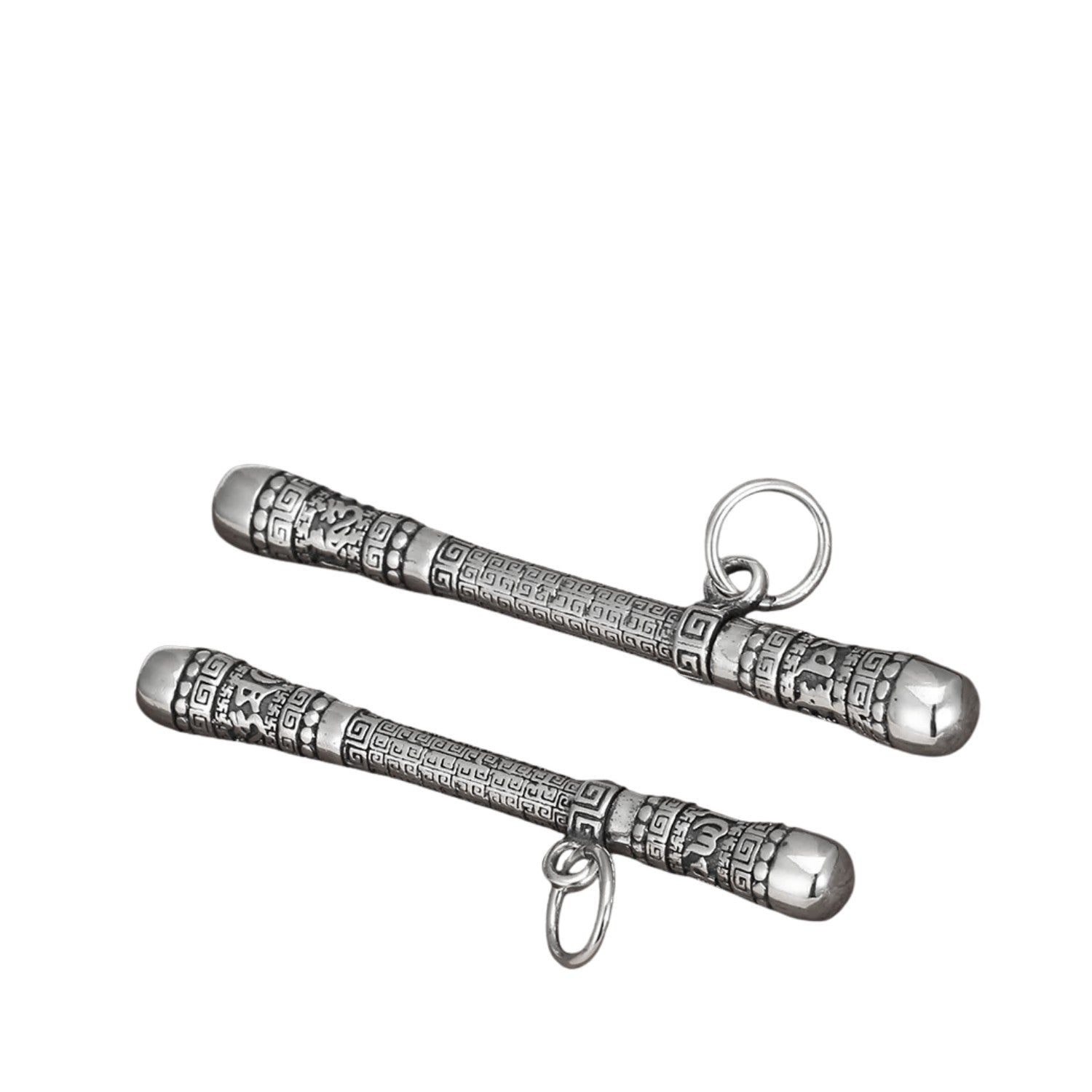 Men's Pendant In The Shape Of A Dagger Handcrafted 925 Sterling Silver