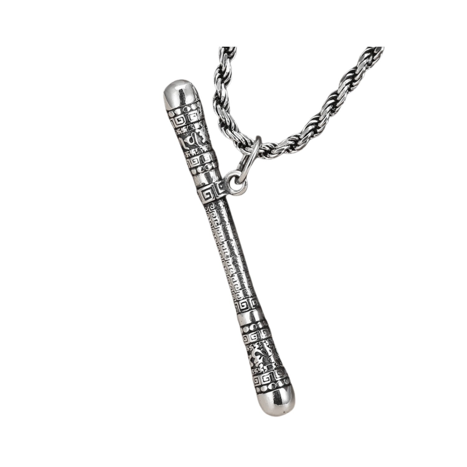 Men's Pendant In The Shape Of A Dagger Handcrafted 925 Sterling Silver