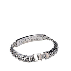 Men's Star Link Bracelet Handcrafted 925 Sterling Silver
