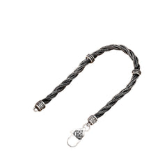 Men's Twisted Chain BraceletHandcrafted 925 Sterling Silver
