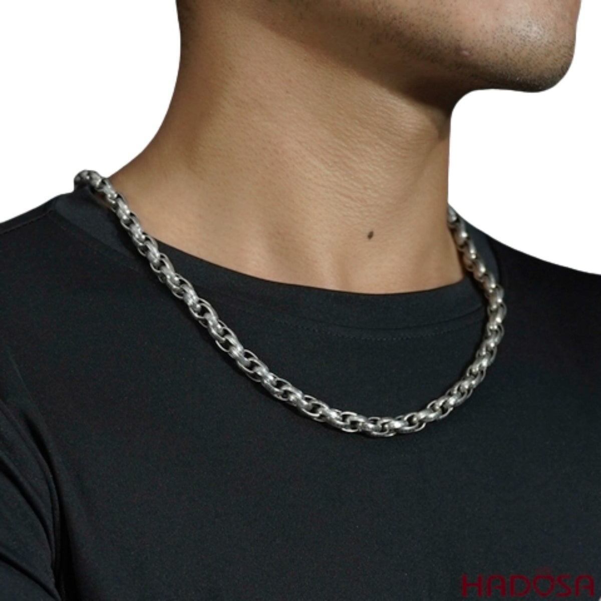Men's Necklace Handcrafted 925 Sterling Silver