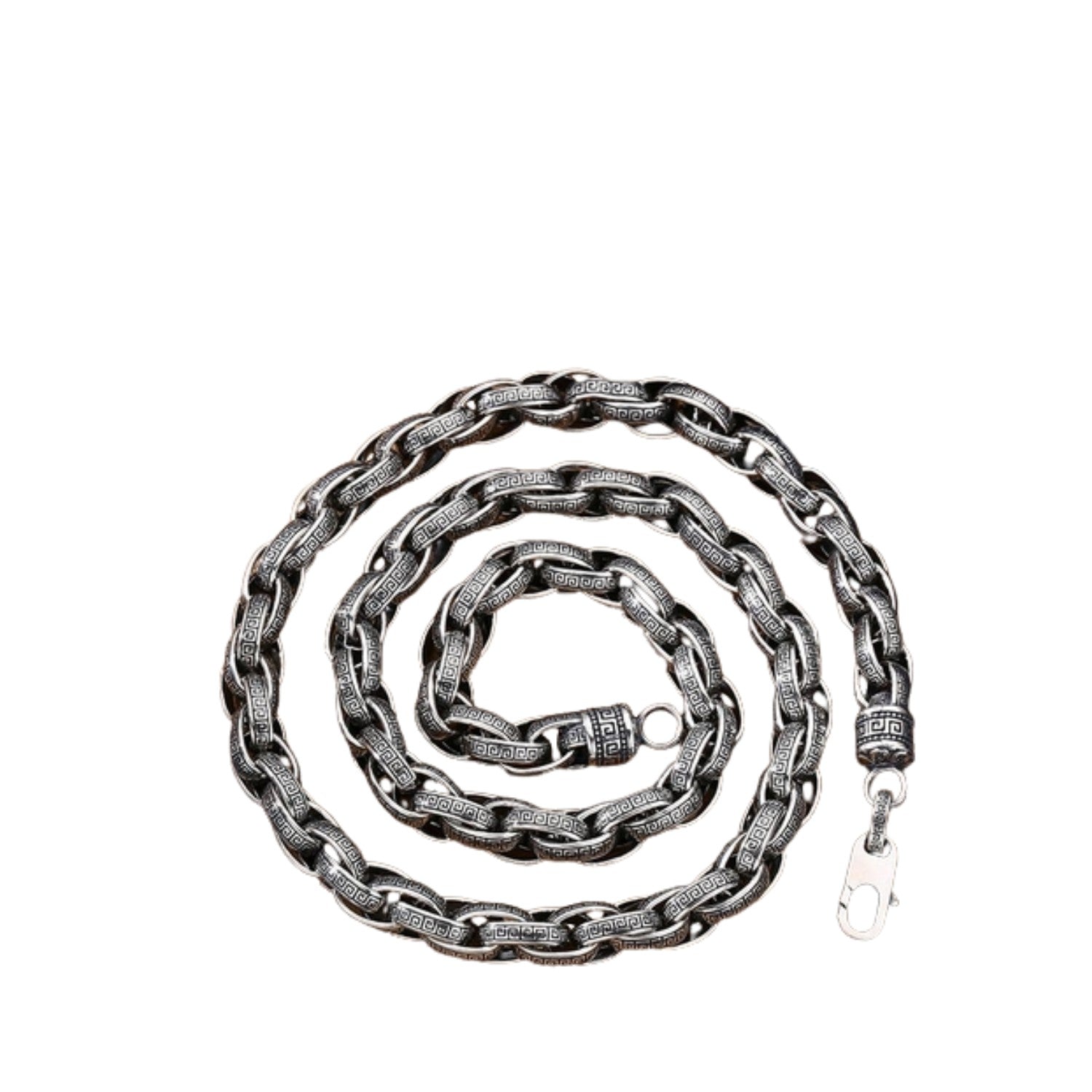 Men's Necklace Handcrafted 925 Sterling Silver