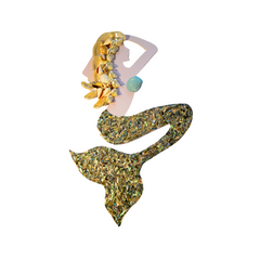 Mermaid Seashell Art Painting 1