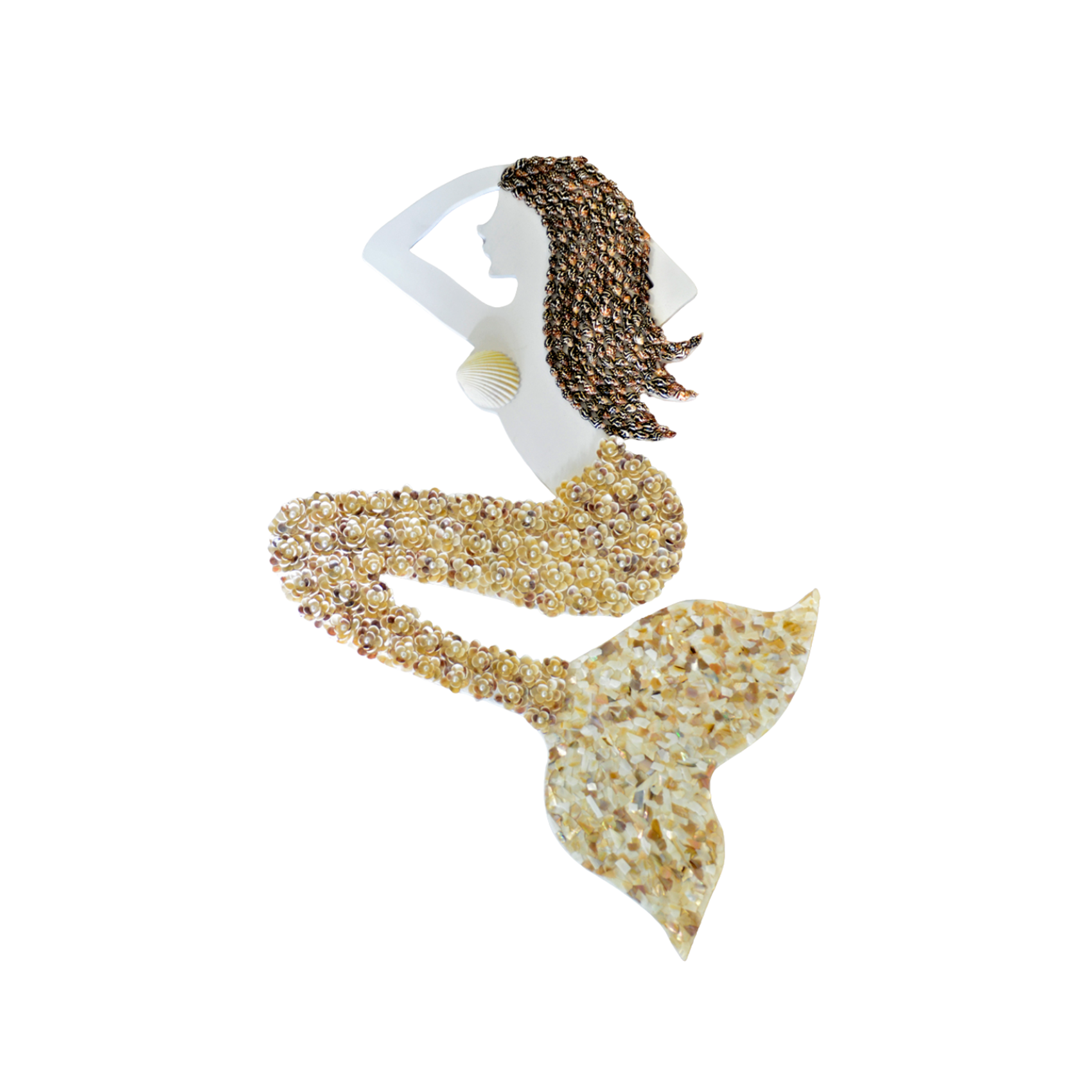 Mermaid Seashell Art Painting 2