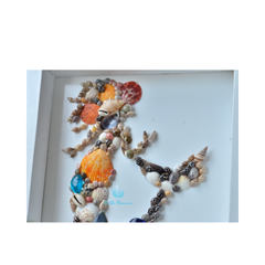 Mermaid Seashell Picture Frame