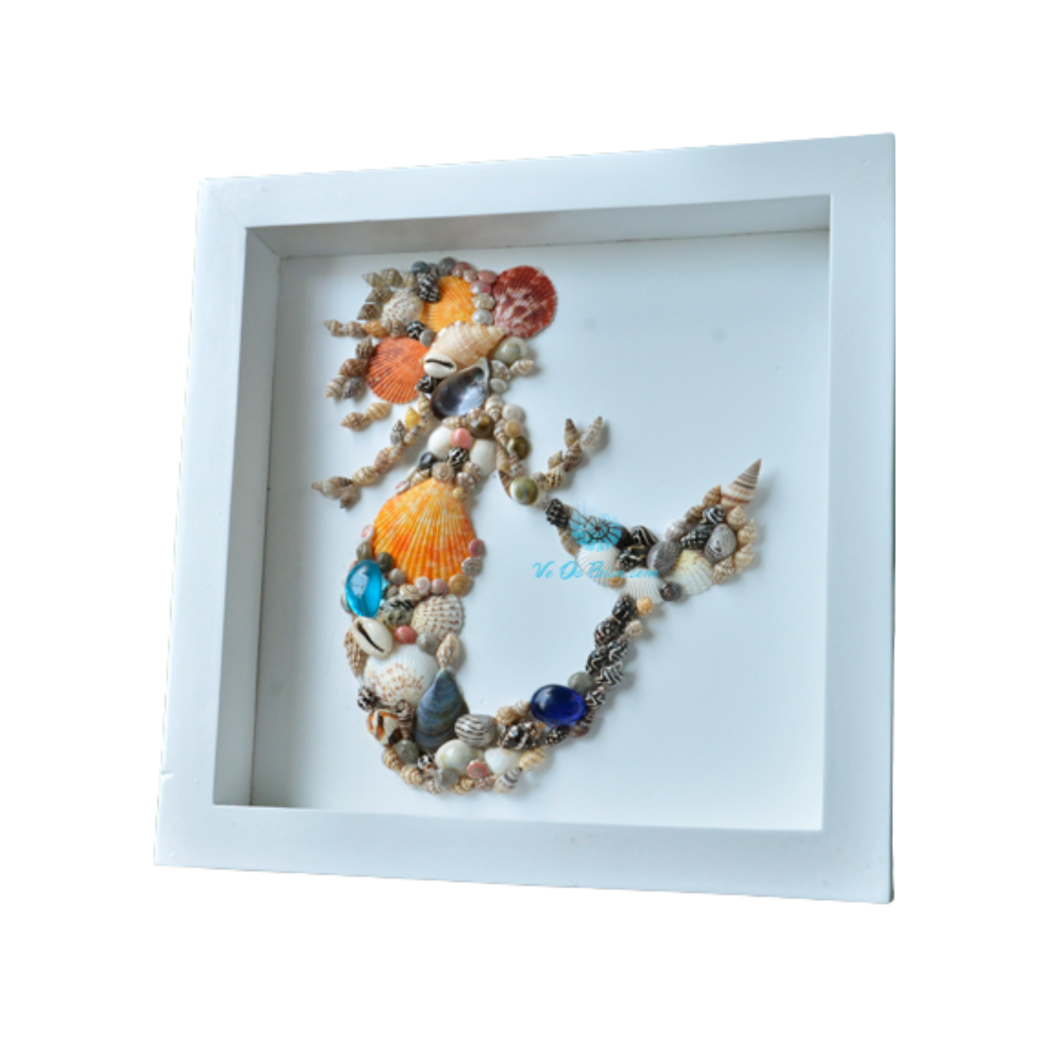 Mermaid Seashell Picture Frame