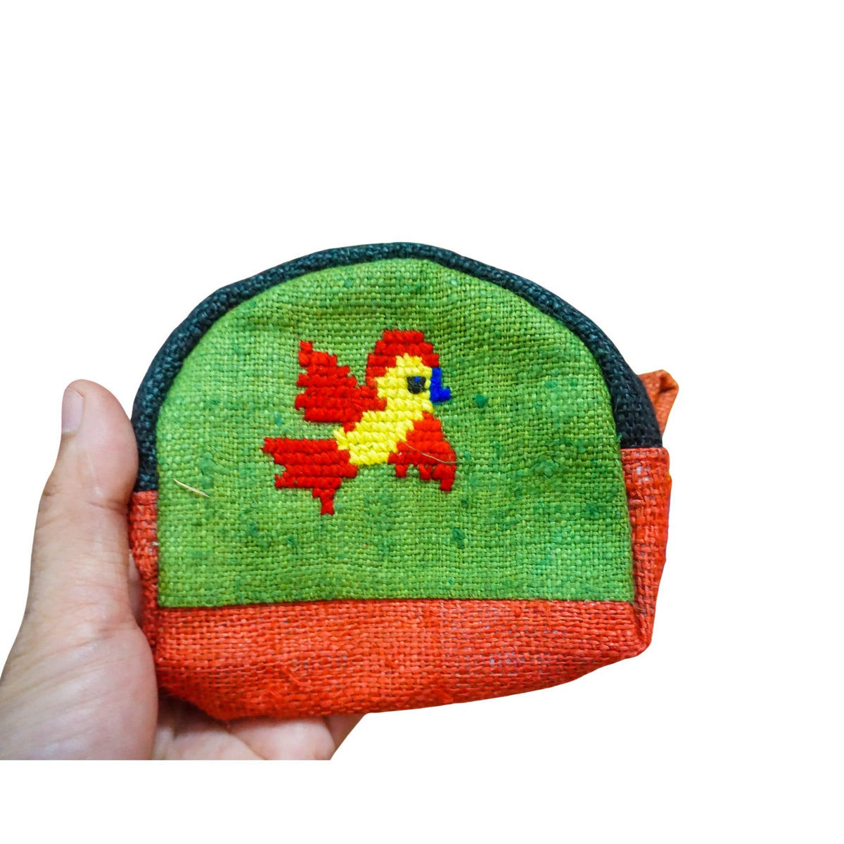 Mini Hand-Woven Brocade Wallet 2